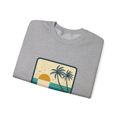 Summer Calm Sweatshirt | retro Americana, vintage distressed patriotic palette