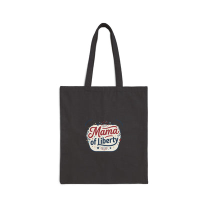 Mama of Liberty Tote | Americana Retro, 4th of July Patriotic Palette