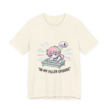 in my filler episode Tee | chibi anime aesthetic, pastel kawaii manga