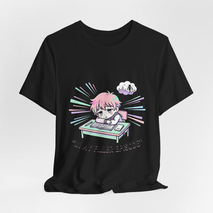 in my filler episode Tee | chibi anime aesthetic, pastel kawaii manga