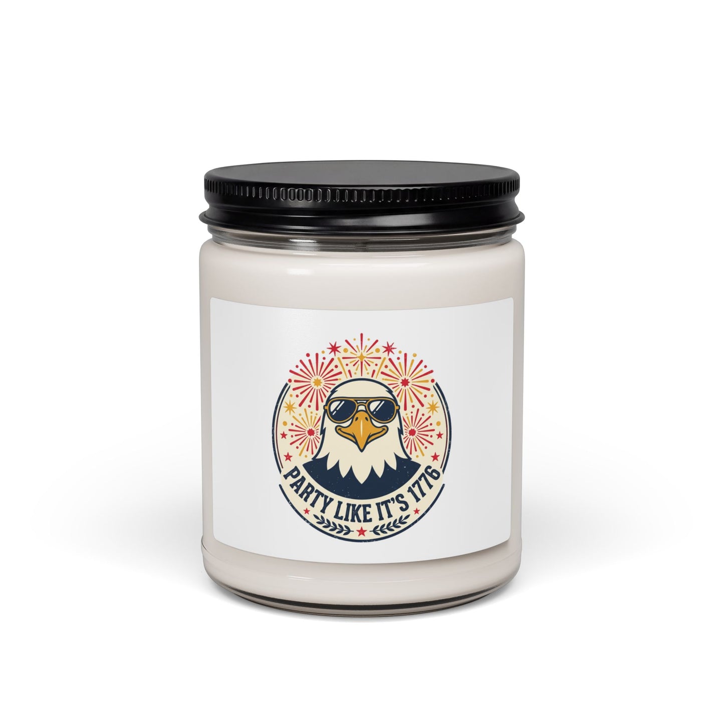 Party Like It's 1776 Candle | Americana, Retro Patriotic Palette