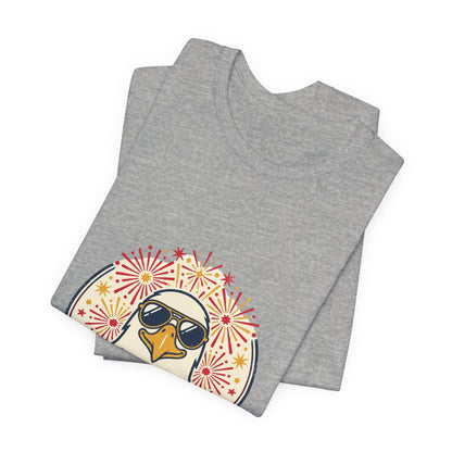 Party Like It's 1776 Tee | Americana Retro, Fireworks Bald Eagle