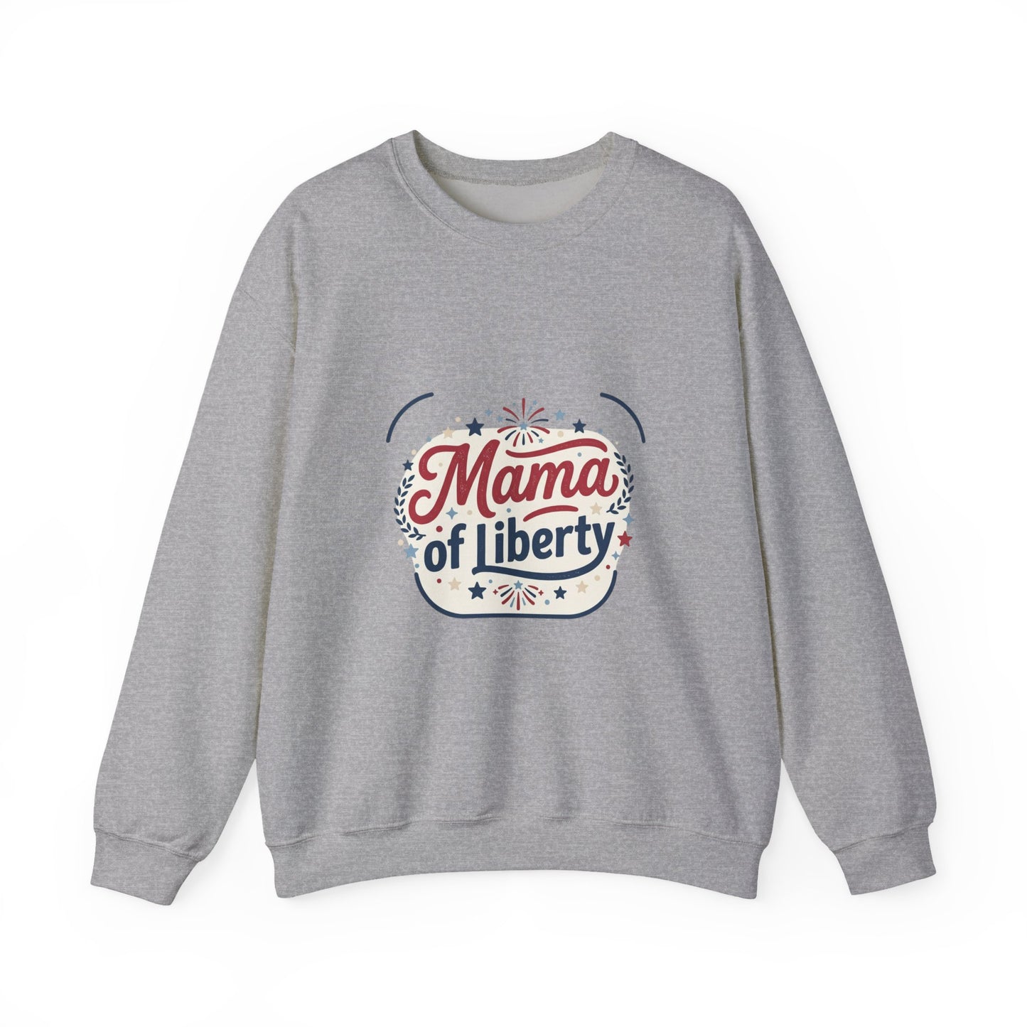 Mama of Liberty Sweatshirt | Americana, Retro Patriotic Palette