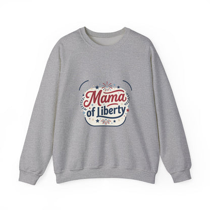 Mama of Liberty Sweatshirt | Americana, Retro Patriotic Palette