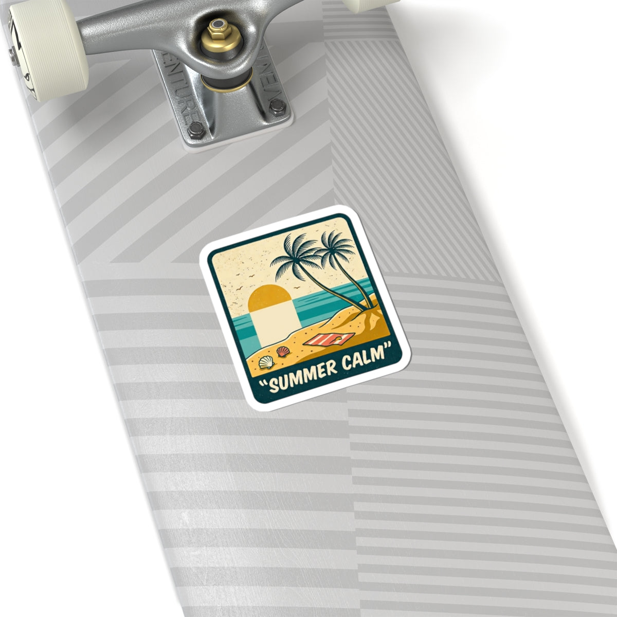 Summer Calm Sticker | Retro Americana, Vintage Beach 4th of July