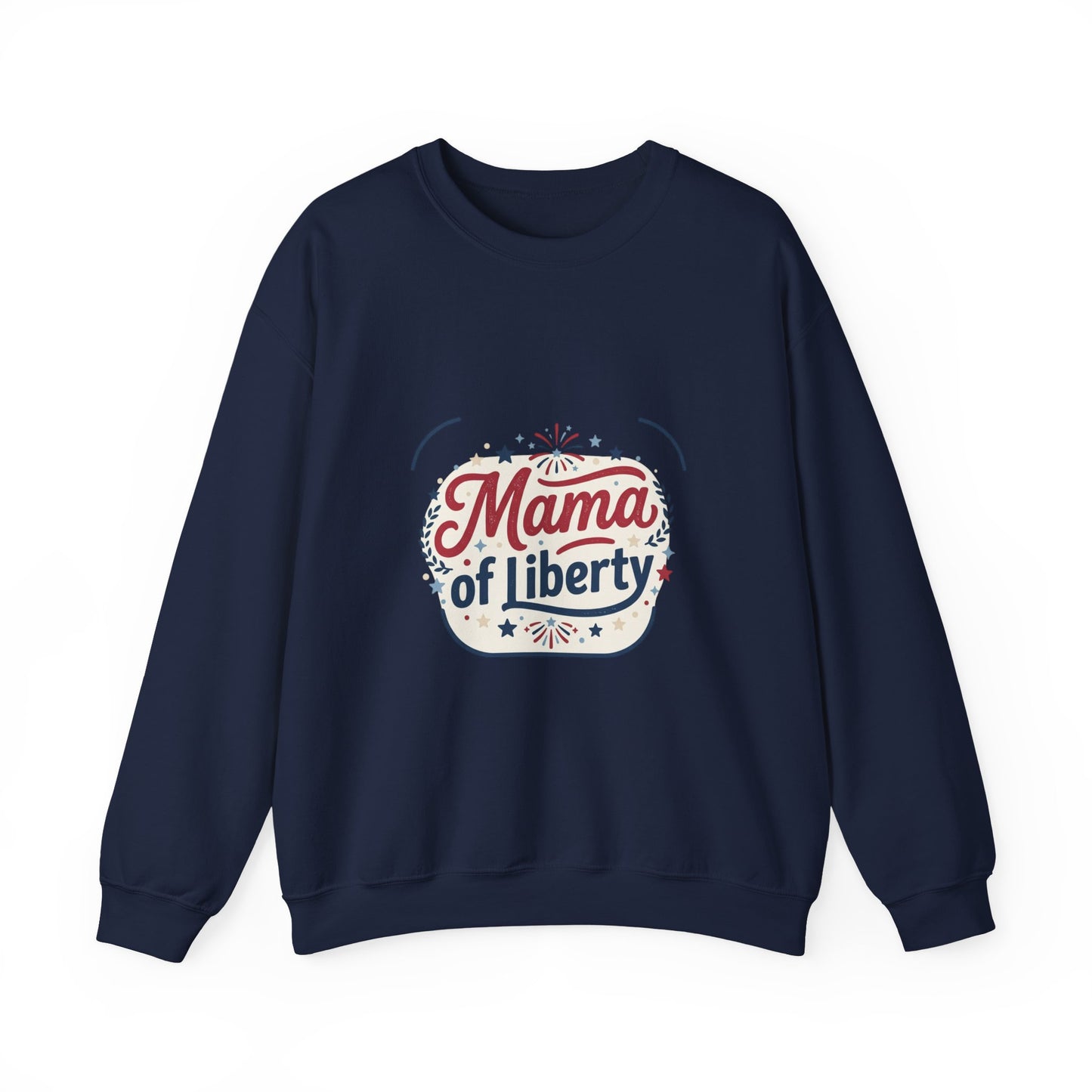 Mama of Liberty Sweatshirt | Americana, Retro Patriotic Palette