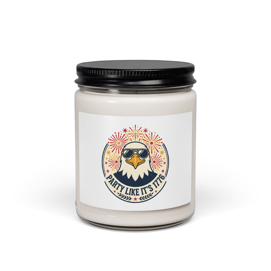 Party Like It's 1776 Candle | Americana, Retro Patriotic Palette