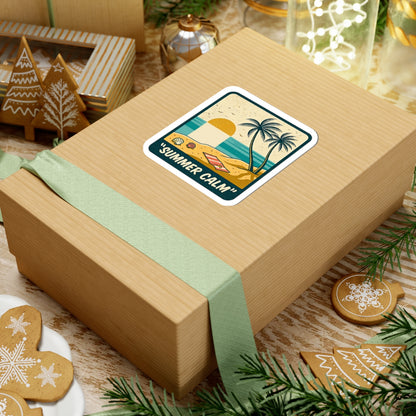 Summer Calm Sticker | Retro Americana, Vintage Beach 4th of July