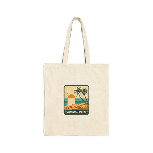 Summer Calm Tote | Americana Retro, Vintage Distressed 4th of July