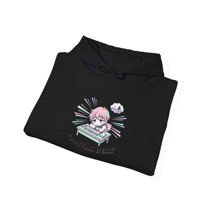 chibi anime character hoodie | anime aesthetic, kawaii manga panel