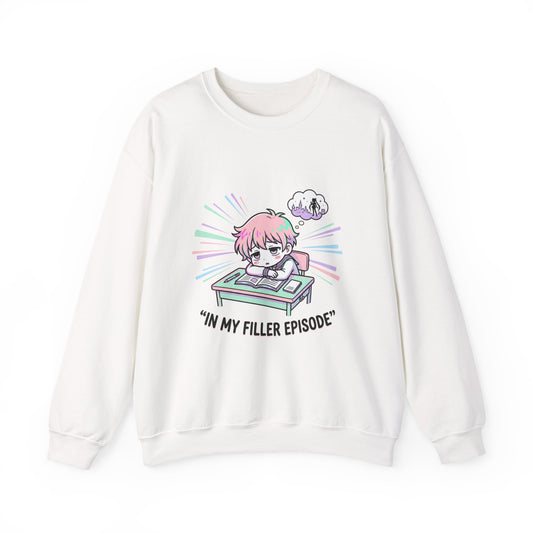 chibi manga panel crewneck sweatshirt | anime aesthetic, kawaii