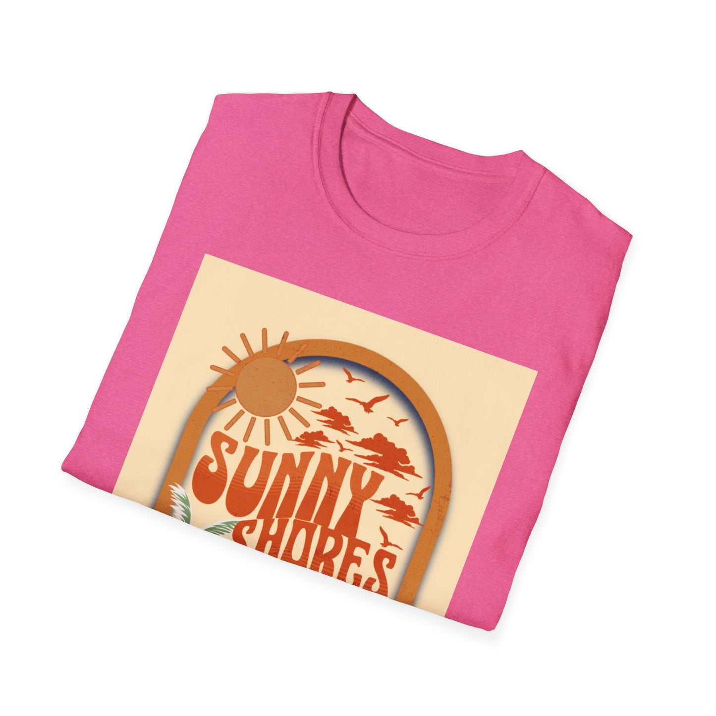 Sunny Shores T-Shirt | Retro Beach Surf Graphic