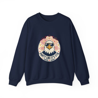 Party Like It’s '76 Sweatshirt | Americana, Retro Patriotic Palette