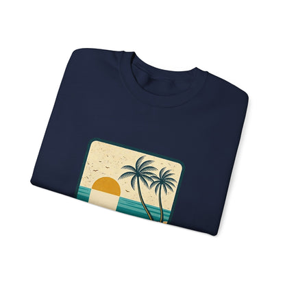 Summer Calm Sweatshirt | retro Americana, vintage distressed patriotic palette