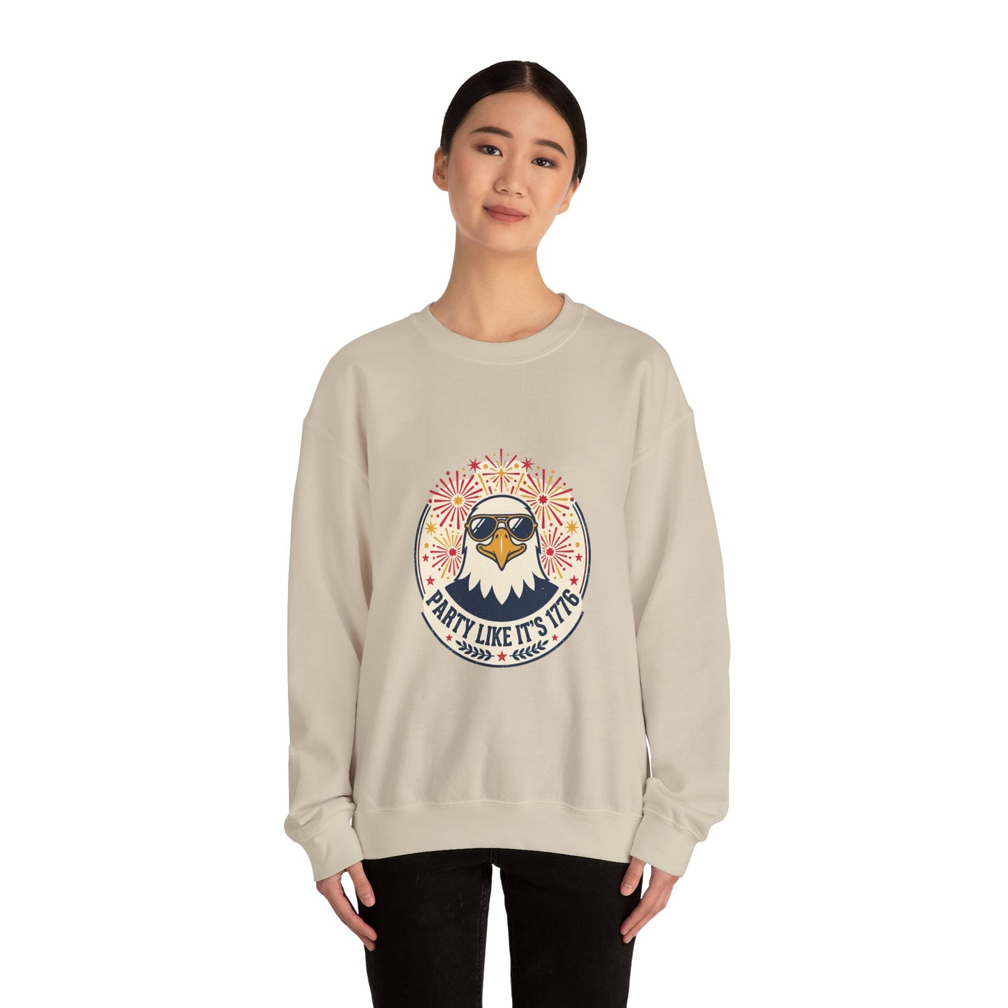 Party Like It’s '76 Sweatshirt | Americana, Retro Patriotic Palette