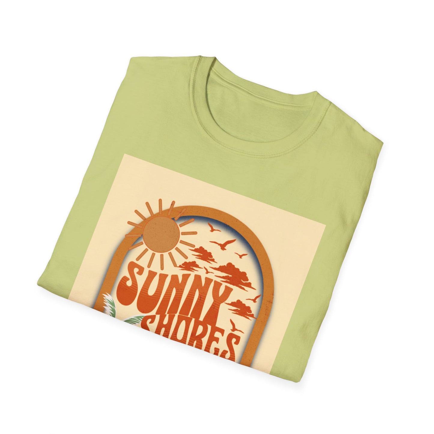 Sunny Shores T-Shirt | Retro Beach Surf Graphic