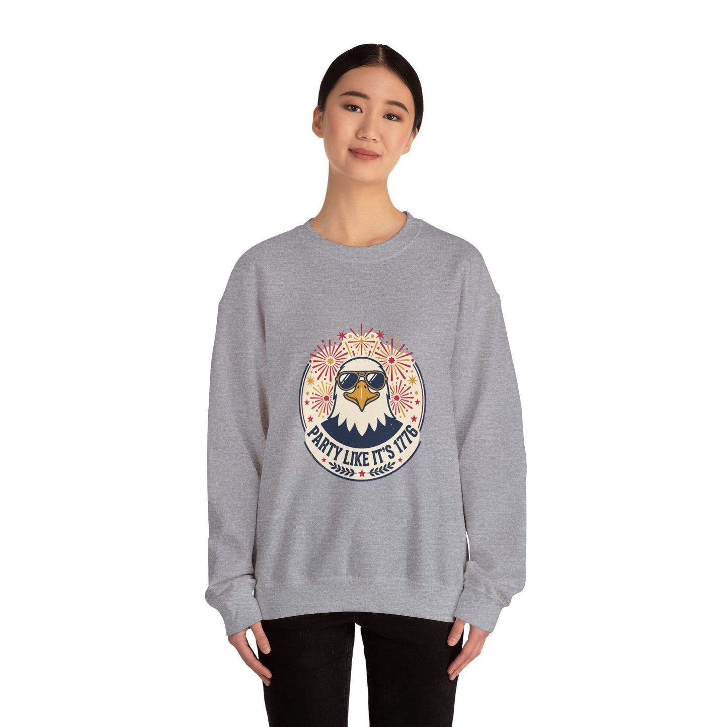 Party Like It’s '76 Sweatshirt | Americana, Retro Patriotic Palette