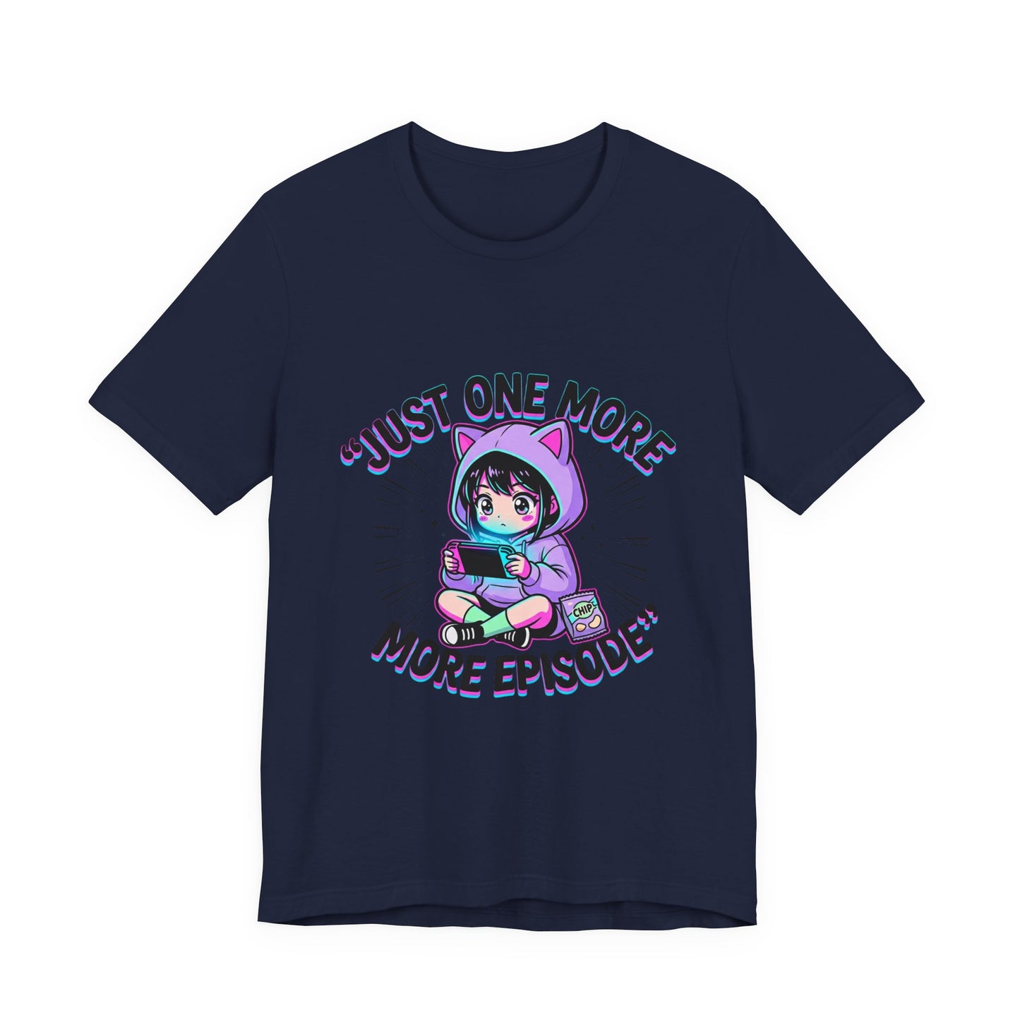 Just One More Episode Tee — Cute Anime Gamer T-Shirt