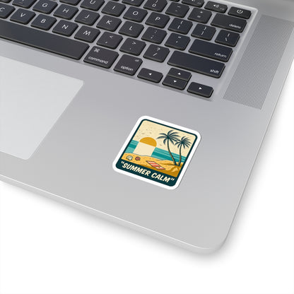 Summer Calm Sticker | Retro Americana, Vintage Beach 4th of July
