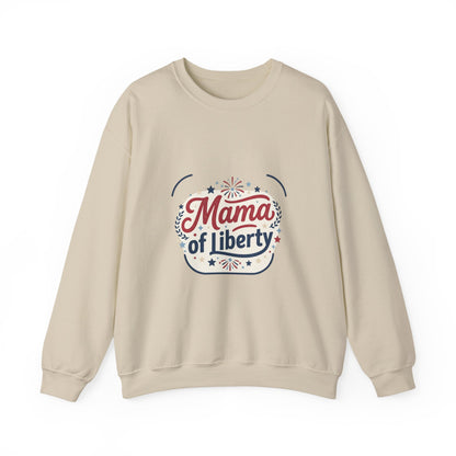 Mama of Liberty Sweatshirt | Americana, Retro Patriotic Palette