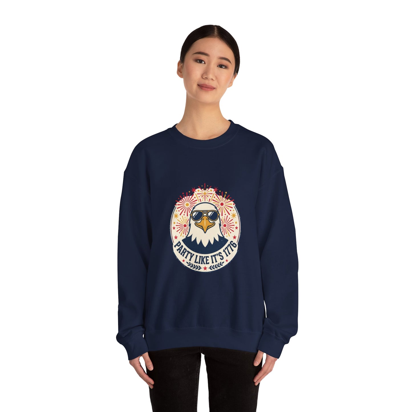 Party Like It’s '76 Sweatshirt | Americana, Retro Patriotic Palette