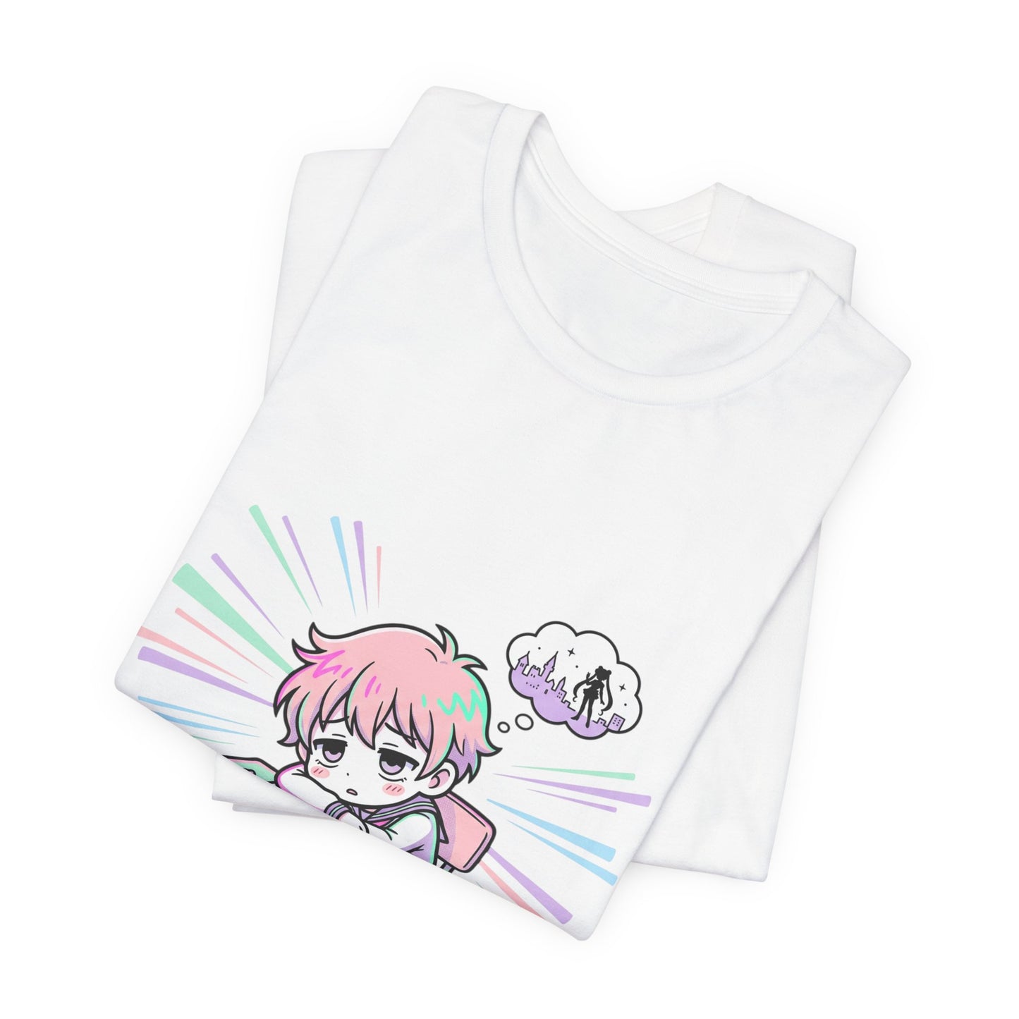 in my filler episode Tee | chibi anime aesthetic, pastel kawaii manga