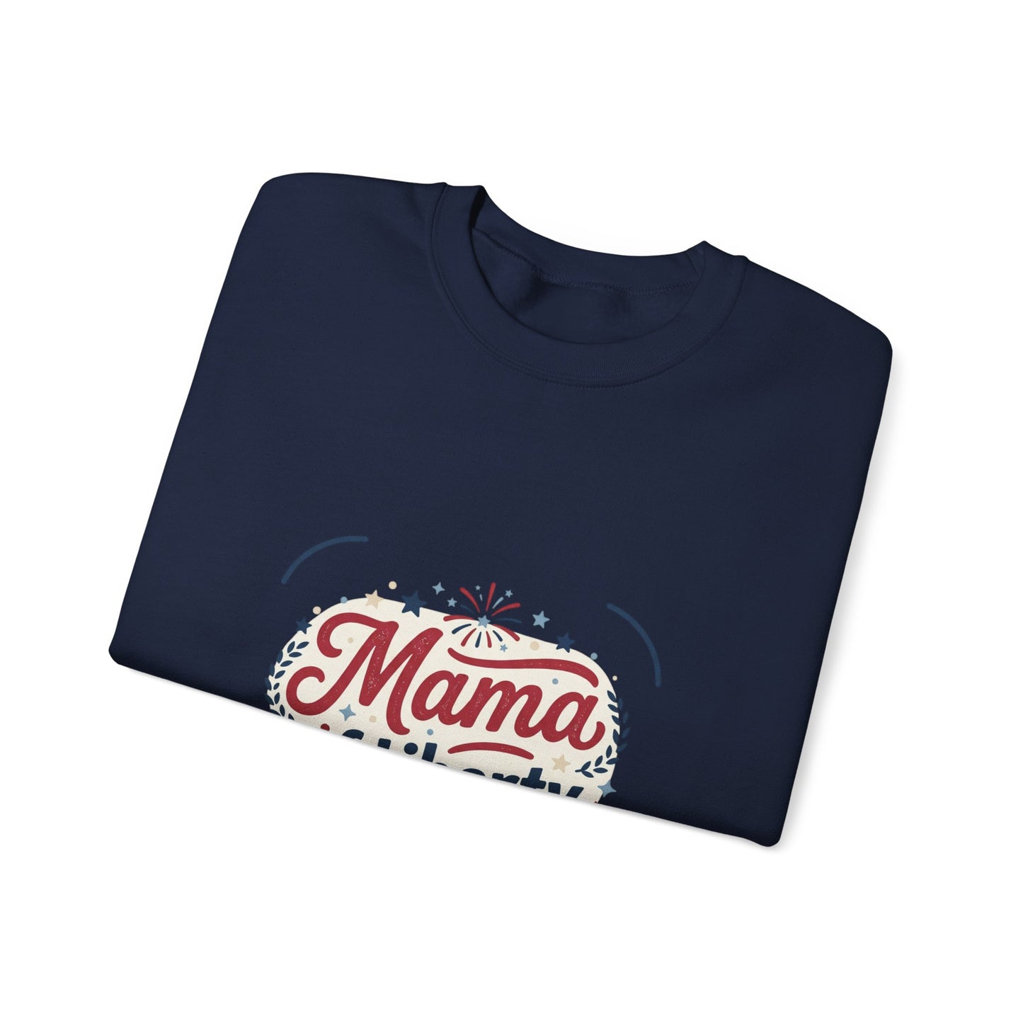 Mama of Liberty Sweatshirt | Americana, Retro Patriotic Palette