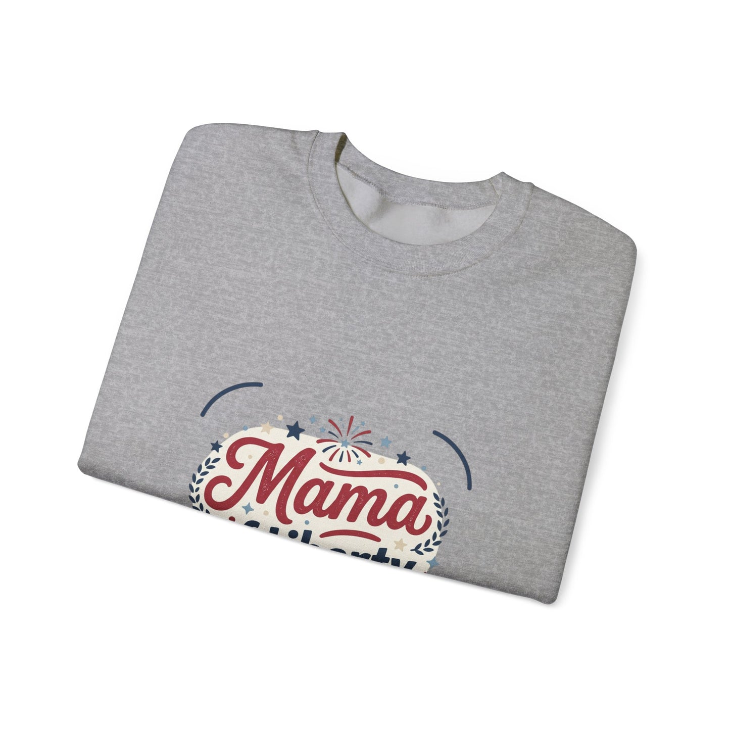 Mama of Liberty Sweatshirt | Americana, Retro Patriotic Palette