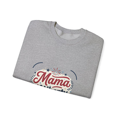 Mama of Liberty Sweatshirt | Americana, Retro Patriotic Palette