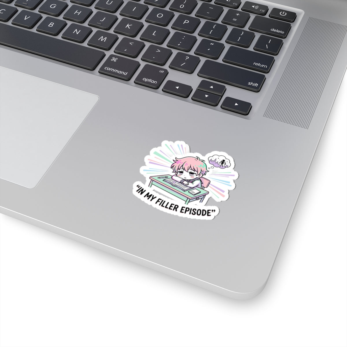 In My Filler Episode Sticker | Chibi Anime Aesthetic, Kawaii Manga Panel
