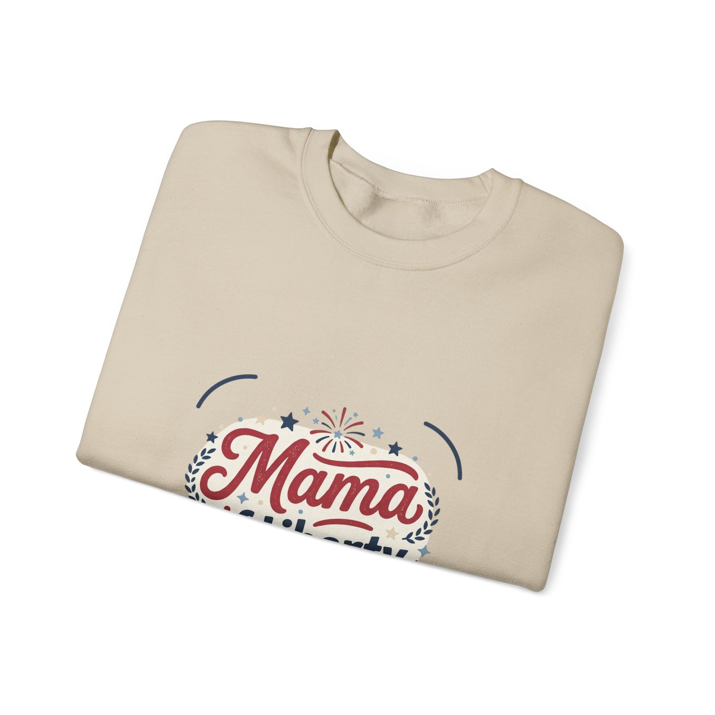 Mama of Liberty Sweatshirt | Americana, Retro Patriotic Palette