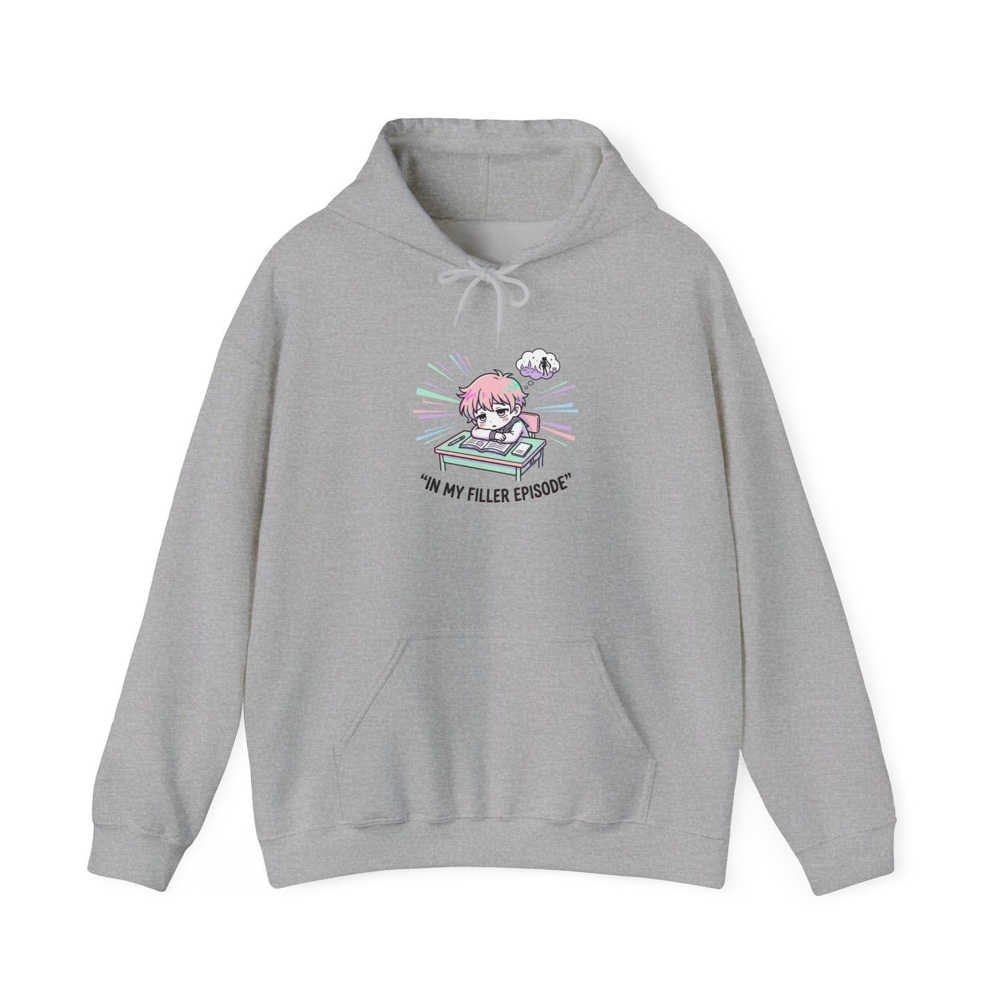 chibi anime character hoodie | anime aesthetic, kawaii manga panel