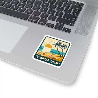 Summer Calm Sticker | Retro Americana, Vintage Beach 4th of July