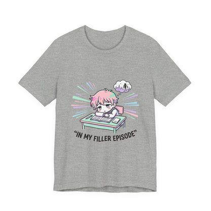 in my filler episode Tee | chibi anime aesthetic, pastel kawaii manga