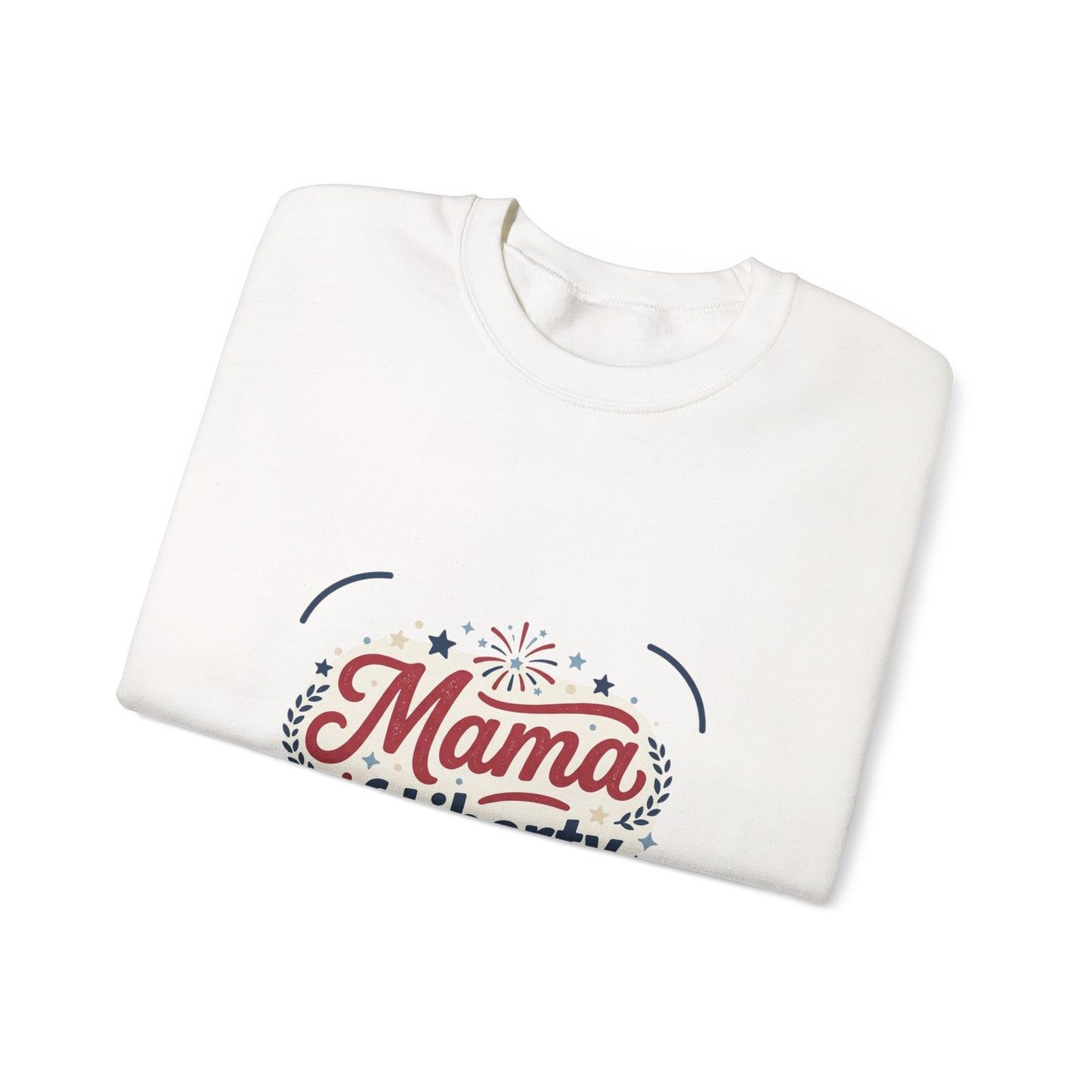 Mama of Liberty Sweatshirt | Americana, Retro Patriotic Palette