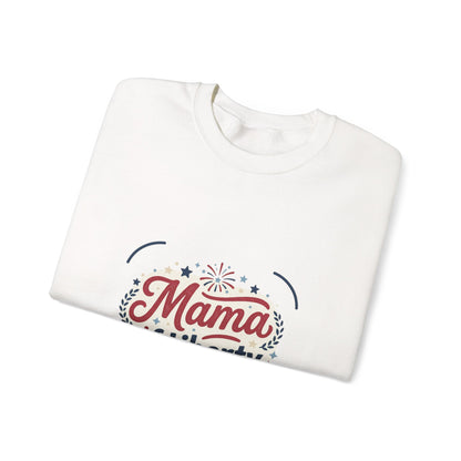 Mama of Liberty Sweatshirt | Americana, Retro Patriotic Palette