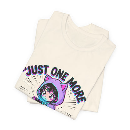 Just One More Episode Tee — Cute Anime Gamer T-Shirt