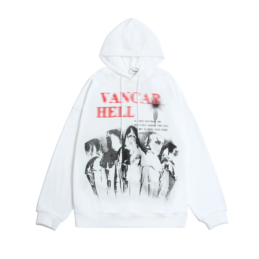 Trendy Oversize Loose Terry Hoodie