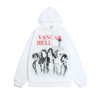 Trendy Oversize Loose Terry Hoodie