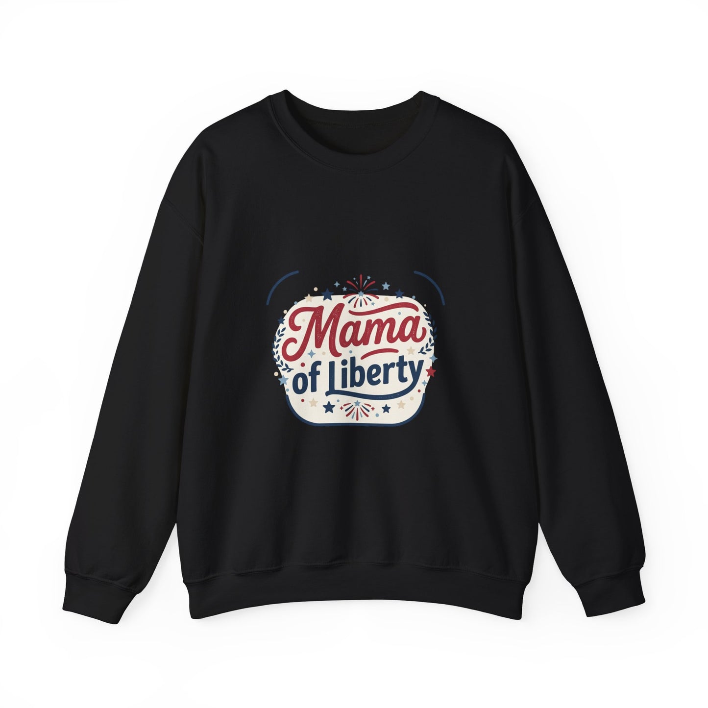 Mama of Liberty Sweatshirt | Americana, Retro Patriotic Palette