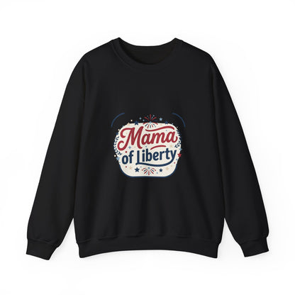 Mama of Liberty Sweatshirt | Americana, Retro Patriotic Palette