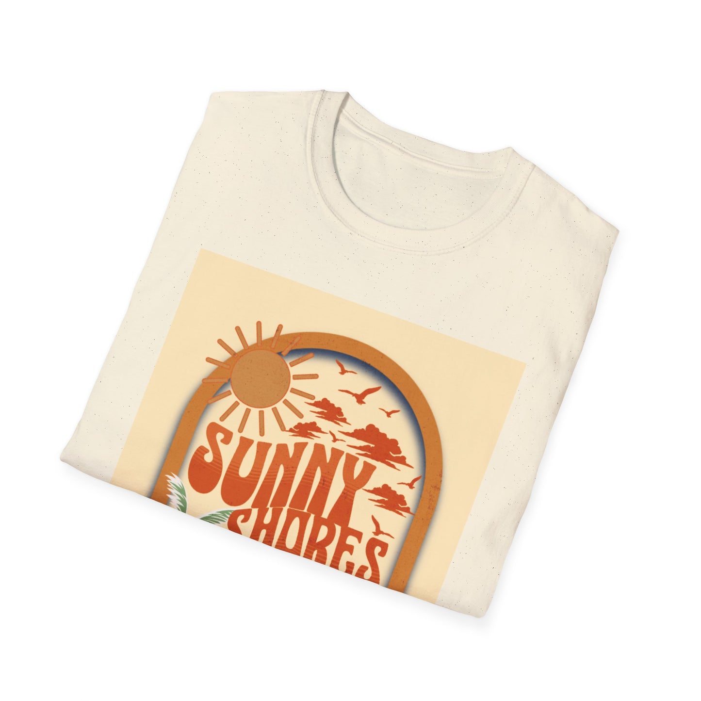 Sunny Shores T-Shirt | Retro Beach Surf Graphic