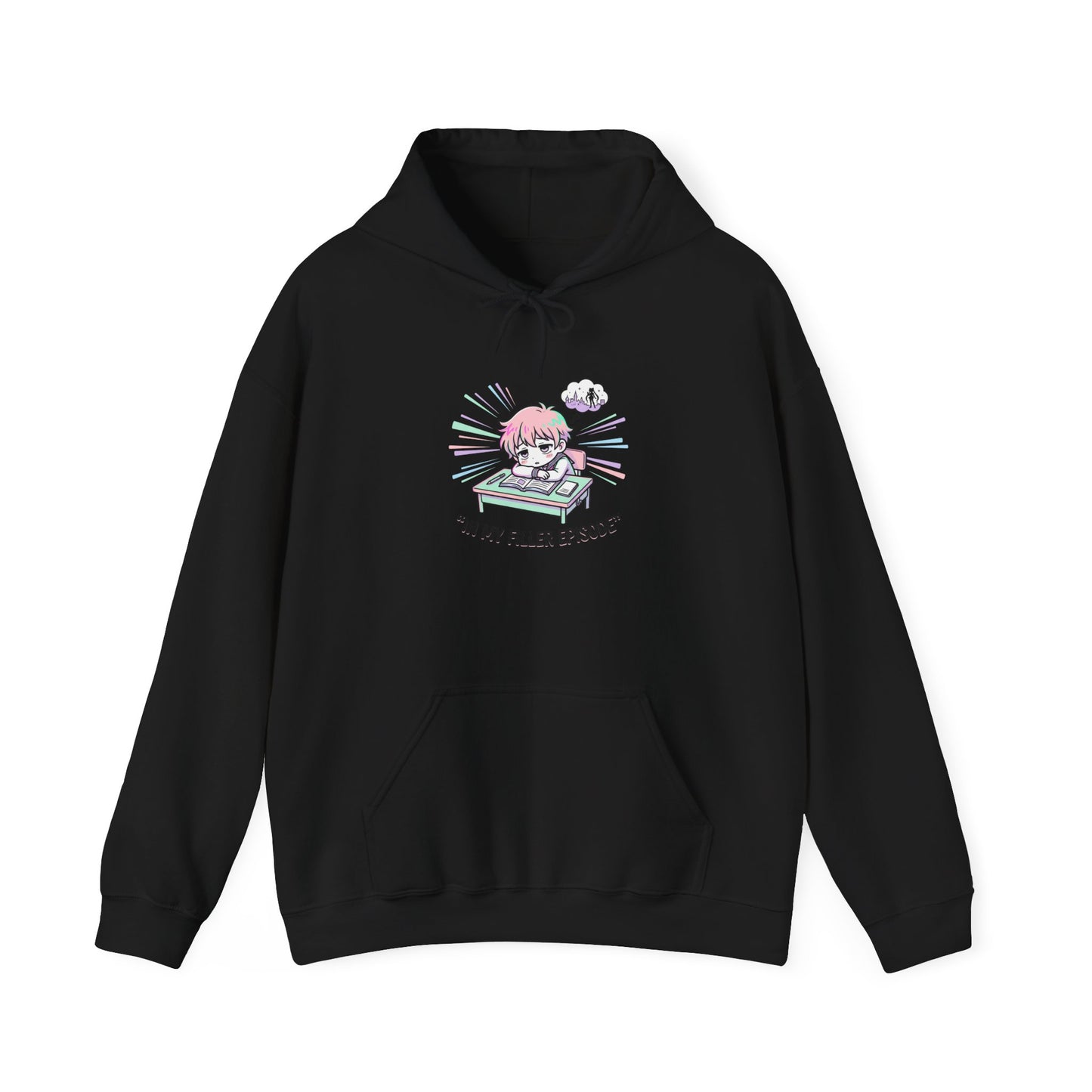 chibi anime character hoodie | anime aesthetic, kawaii manga panel