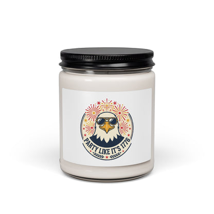 Party Like It's 1776 Candle | Americana, Retro Patriotic Palette