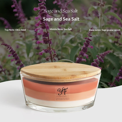 American-style WW Fireplace Boat-shaped Soy Scented Candle