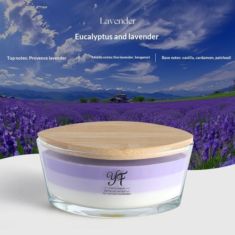 American-style WW Fireplace Boat-shaped Soy Scented Candle