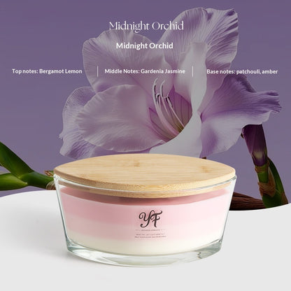 American-style WW Fireplace Boat-shaped Soy Scented Candle